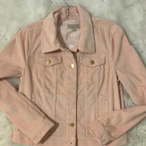Loft pink corduroy  jacket